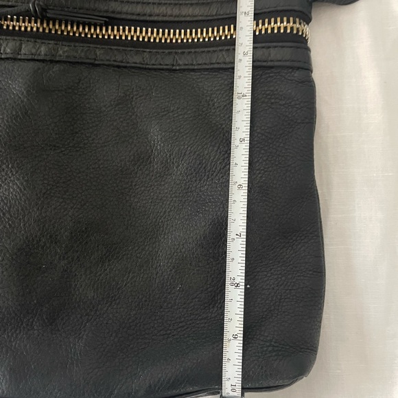 margot Black Leather Crossbody Bag - Picture 12 of 13